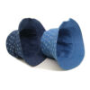Wholesale Modern Heart Pattern Denim Fisherman Hat Navy Blue Casual Sun Hat