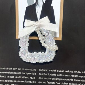 One white bead
