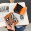 Wholesale PU Leather Retro Stitched Card Holder Wallet with Animal Pattern Fashion Accessory for Women