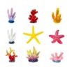 Wholesale Resin Coral Starfish Aquarium Ornament Chinese Style Decorative Accent Resale Decor