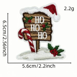 Christmas cloth stickers 5 #