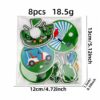 Wholesale Golf Theme Embroidered Patches Polyester Thread Decorative DIY Accessory for Resale