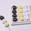 oly-9e337b8a3dc01539d9cda3243900680b Wholesale Cartoon Rabbit Head Acrylic Loose Beads 20mm White DIY Jewelry Accessory Bag Charm