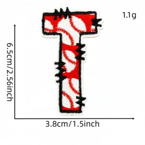 Letter patch t