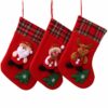 oly-9e39dd9a5a5cebaaac35d57321fd5dd9 Wholesale Christmas Stocking Medium Plush Hanging Ornament for Holiday Home Decor
