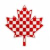 oly-9e3cb4bab19dd63eb324ccff6de74bec Wholesale Checkerboard Clover Maple Leaf Embroidered Patches Set of 4 Iron On DIY Clothing Decor Craft Supply