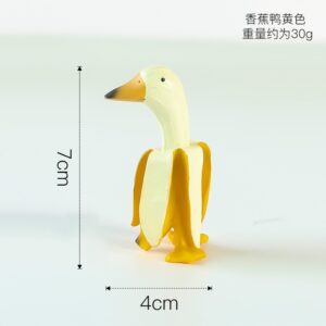 Banana yellow duck-trumpet