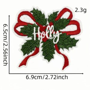 Christmas cloth stickers 37 #