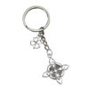Wholesale Vintage Celtic Knot Clover Stainless Steel Keychain Fashion Accessory Boutique Resale