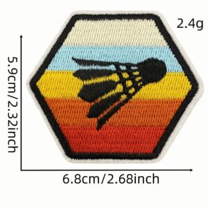 Badminton cloth sticker 4 #