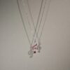 Wholesale Trendy Rhinestone Music Note Necklace Layering Jewelry Fashion Accessory for Resale