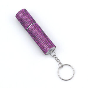 Purple / Perfume bottle keychain