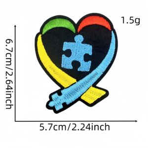 Autism cloth patch 4#