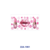 oly-9e86a9d79b81fa298725d53be5f966d8 Wholesale 5pcs Sweet Pink Girly High Heel Dress Hat Lipstick Woman Cherry Blossom Bow Sneaker Mixed Decor Prints 16oz Cup UV DTF Wraps