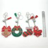 oly-9e999e7e0b1fe4ea2f8e7fdf83e8c06d Wholesale Alloy Rhinestone Christmas Keychain, Trendy Tassel Bag Charm for Everyday Gift