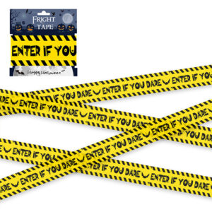 Yellow warning line 7.8cm wide and 9m