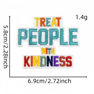 Colorful english cloth stickers 6 #