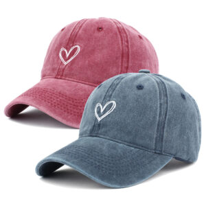 Wholesale Trendy Love Heart Baseball Cap Adjustable Sun Protection Unisex Gift