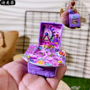 Ferris wheel amusement park magic backpack-purple