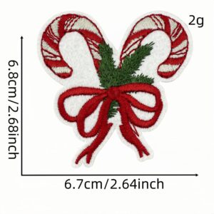 Christmas cloth stickers 30 #