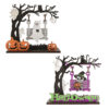 Wholesale Wooden Ghost Skull Swing Decoration Halloween Party Table Decor