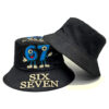 Wholesale Double Sided Cartoon Printed Bucket Hat Men Casual Summer Outdoor Sun Hat