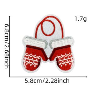 Christmas cloth stickers 11#