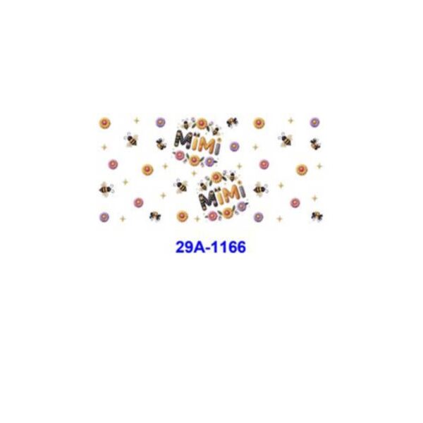 Wholesale 16oz Mother's Day Letter Cartoon Series Cup UV DTF Wraps