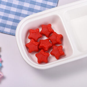 Red touch paint bow tie star