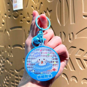 Oil Sanrio round plate-Yugui dog / Single OPP bag packaging