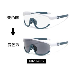 Small size-kb2026c10 white and blue frame color changing film
