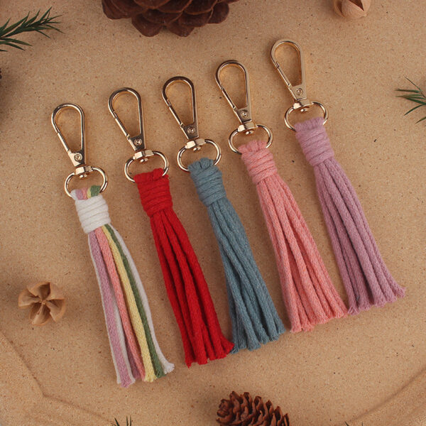 Wholesale Bohemian Tassel Keychain Fashion Accessory for Everyday Use Gift
