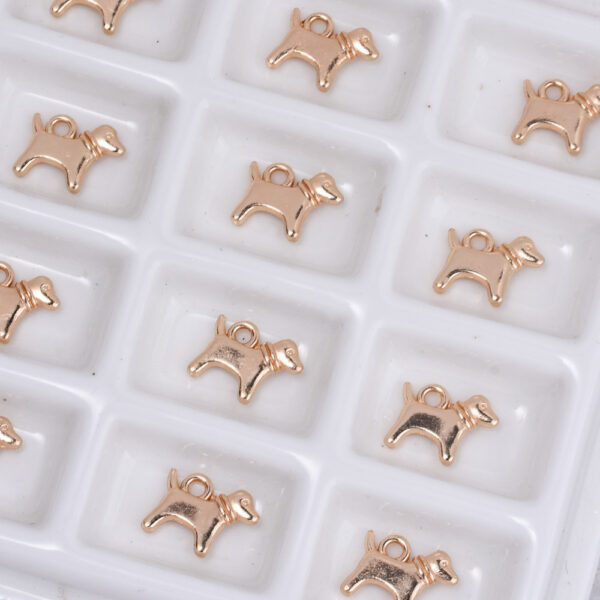 oly-9f611fdff94d9e503a2594fb483448e2 Wholesale Cute Puppy Alloy Pendant DIY Jewelry Making Fashion Accessory for Resale Party Gifts