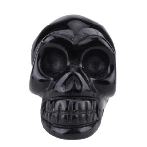 Obsidian 1 inch skull