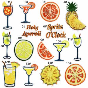 Fruit cloth patch set of 15 pieces