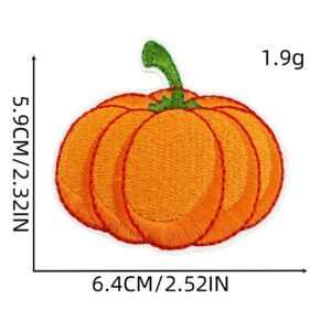 Pumpkin cloth stickers 3#