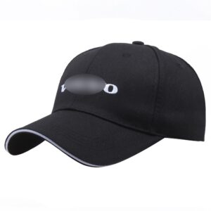 Black v / Adult average size (58cm adjustable)
