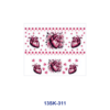 Wholesale 8pcs Gothic Heart Rose Mini Cup Keychain Sticker