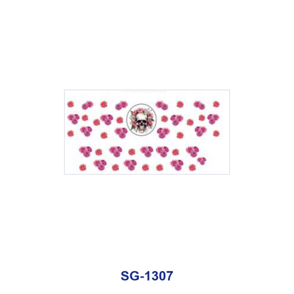 Wholesale 8pcs Mixed Cartoon Character Floral Western Cow Skull Print 3oz Cup Stickers Wrap OLY Exclusive