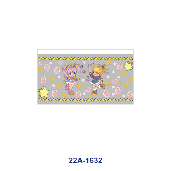 oly-a001f3d705650153784b38951d752f76 Wholesale 5pcs Retro 80S Nostalgic Cartoon Maiden Figure Rose Star Heart Autumn Leaf Mixed Decor Prints 16oz Cup UV DTF Wraps OLY Exclusive