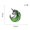 oly-a0095e843b48862df26ec7d2078f8b58 Wholesale Unicorn Lips Leaf Embroidered Fabric Patch Sew-on Decorative Clothes Accessory for Party Boutique Resale