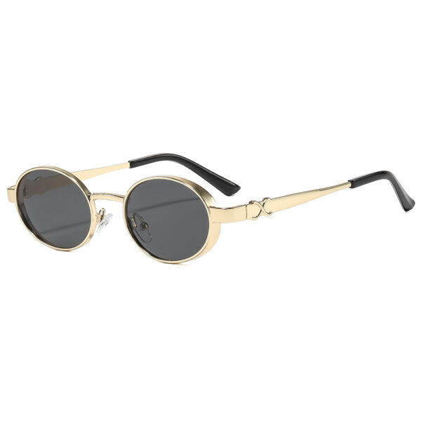oly-a01f8f17f315fcd339db0c46075142e0 Wholesale Retro Punk Street Style Metal Frame Sunglasses Gold Gray Lens Fashion Accessory