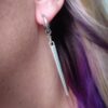 Wholesale Gothic Geometry Cone Pendant Earrings Alloy Electroplated Fashion Accessory for Resale