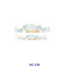 Wholesale 8pcs Colorful Holiday Graphic 3oz Tumbler Stickers Wrap
