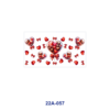 oly-a03858fb9889f2d23046afc9f150fe2e Wholesale 5pcs Valentine Heart Chocolate Berry Gnome Pig Cupcake Rose Mixed Romantic Print 16oz Cup UV DTF Wraps