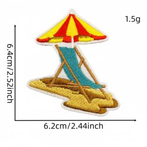 Beach party cloth sticker 15 #