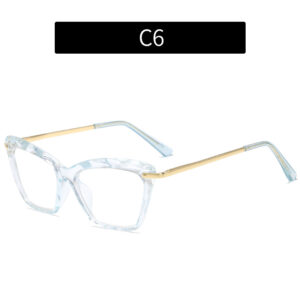 C6-transparent blue frame