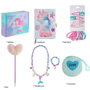 Mermaid tail book gift box set