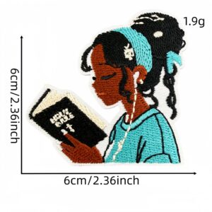 Black girl patch #11