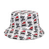 oly-a07ea41dece514142c3f10782d9d4fc2 Wholesale Stylish Christmas White Fisherman Hat Sunscreen Double Sided Fashion Accessory